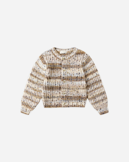 Cheyenne Cardigan | Stone Multi-Stripe | Rylee & Cru
