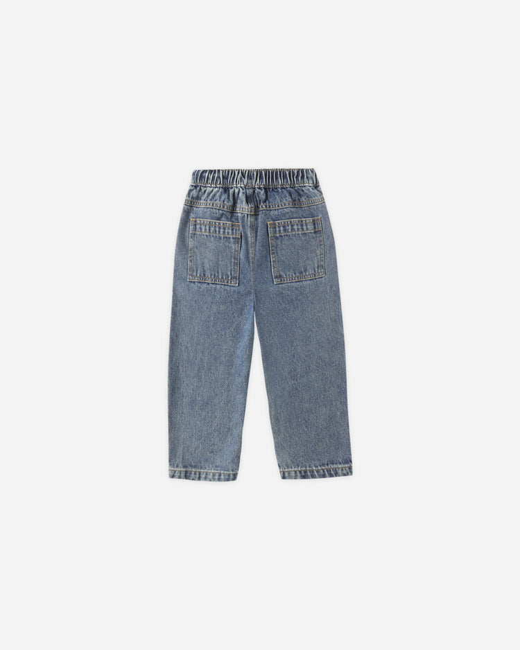 Baggy Pant | Indigo Denim | Rylee & Cru