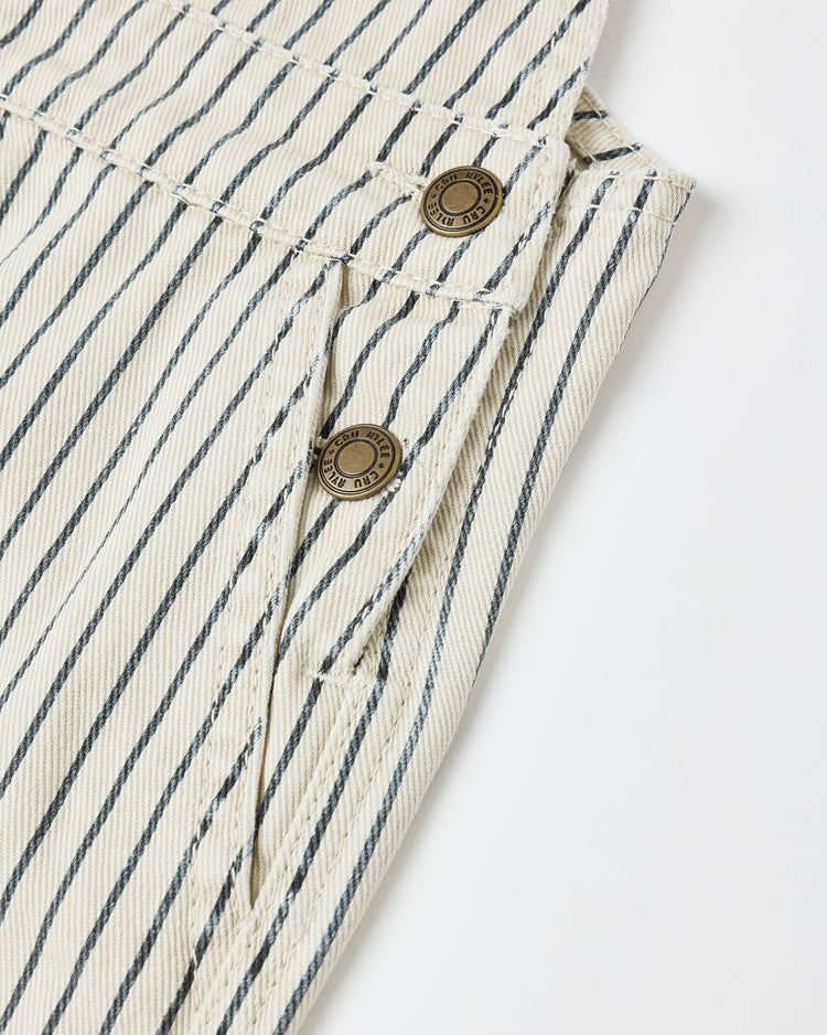 Utility Overall | Navy Pinstripe | Rylee & Cru