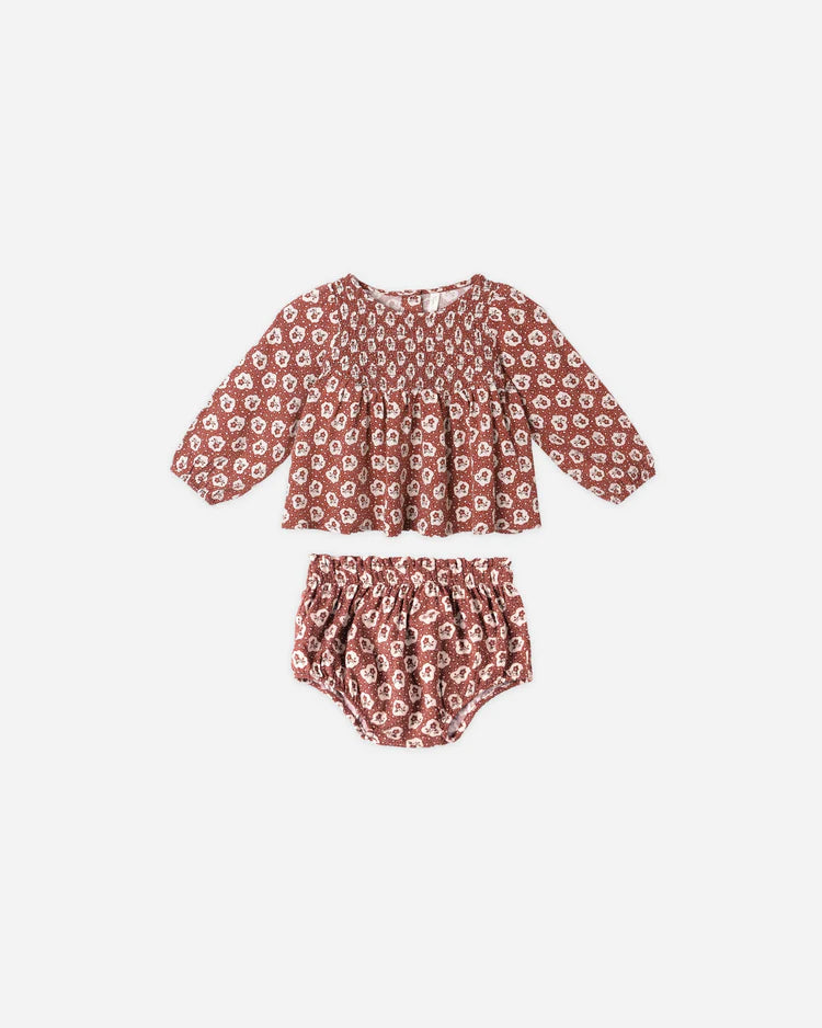 Sophia Top + Bloomer Set | Ruby Fleur | Rylee & Cru
