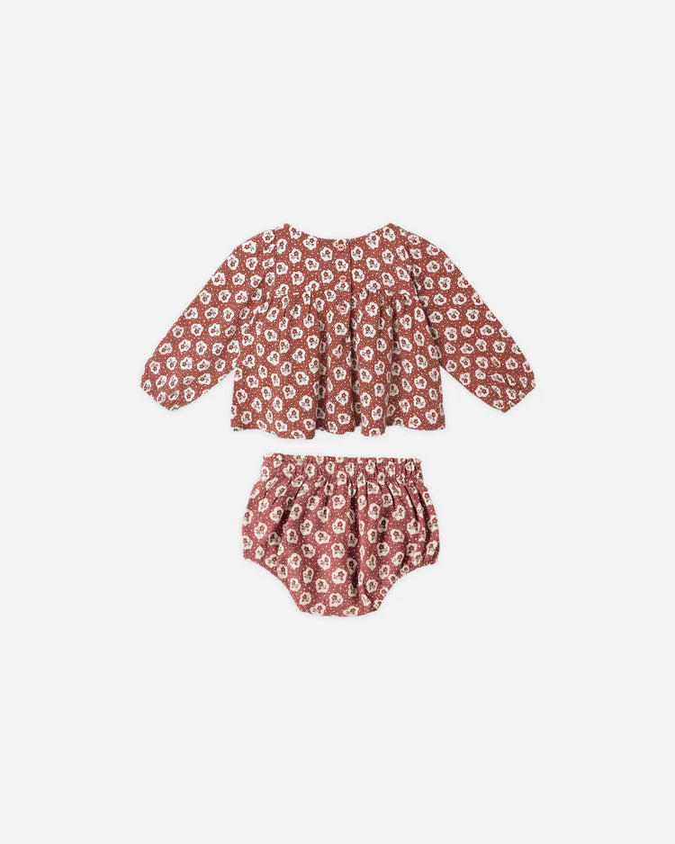 Sophia Top + Bloomer Set | Ruby Fleur | Rylee & Cru