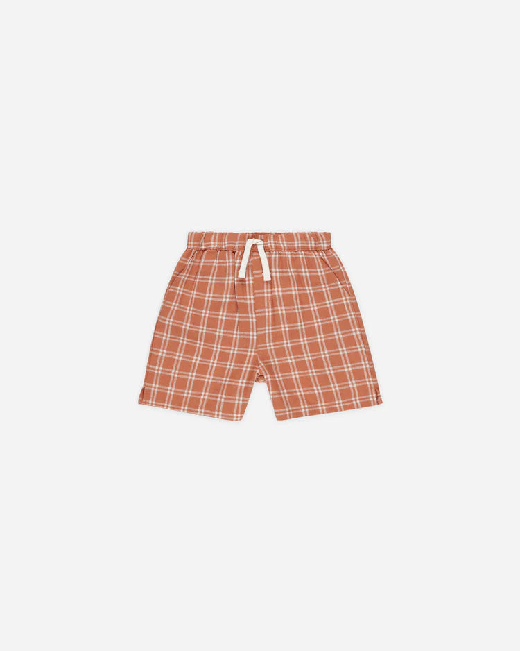 Perry Short | Poppy Check | Rylee & Cru