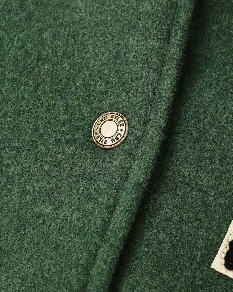 Varsity Jacket | Green | Rylee & Cru