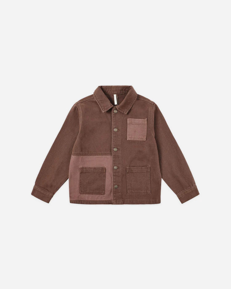 Denim Jacket | Brown | Rylee & Cru