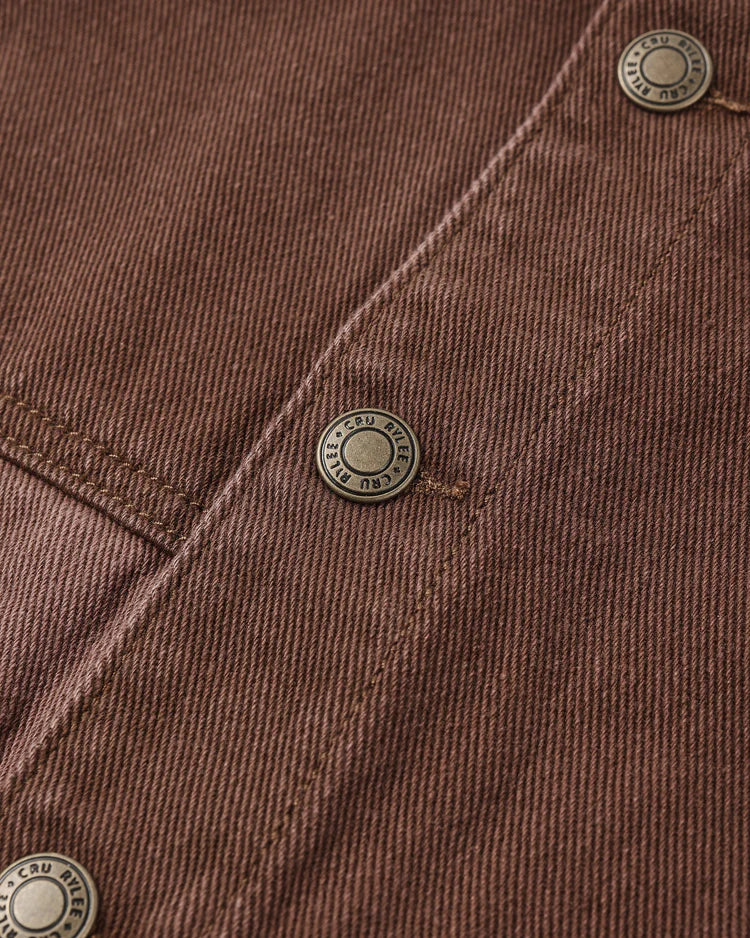Denim Jacket | Brown | Rylee & Cru