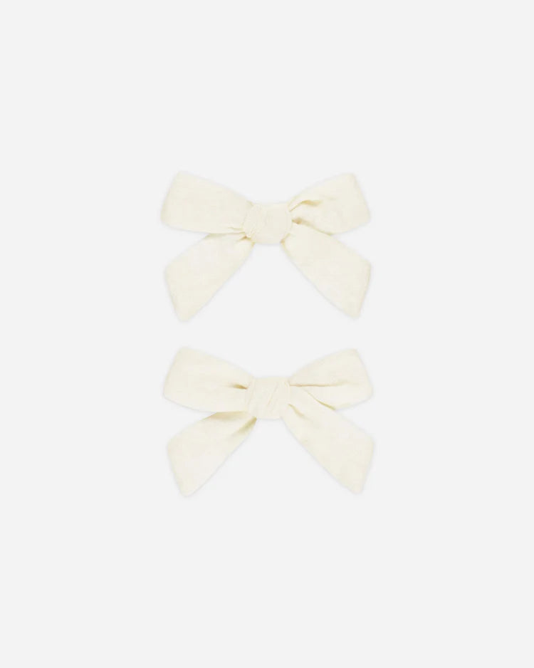 Bows, Set Of 2 | Ivory | Rylee & Cru
