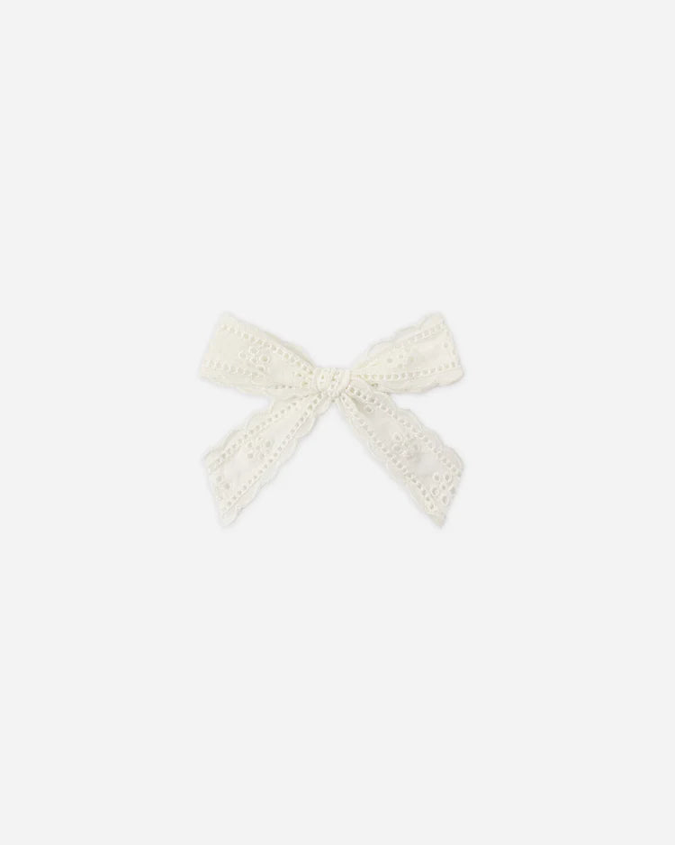 Bow | Ivory Lace | Rylee & Cru