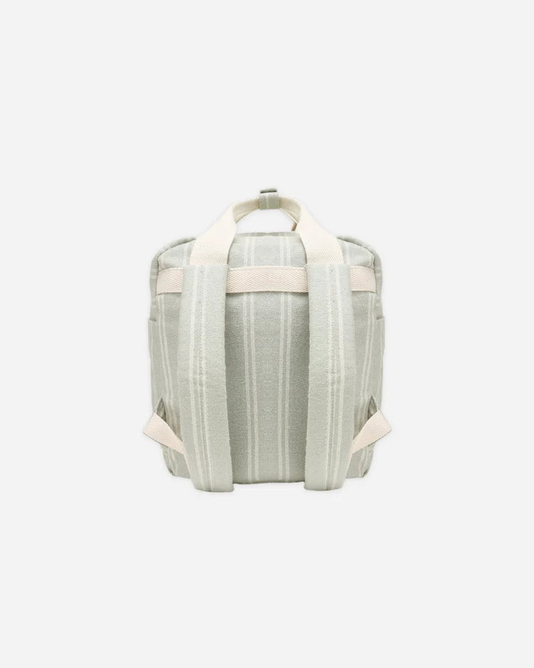 Mini Backpack | Sage Pinstripe | Rylee & Cru