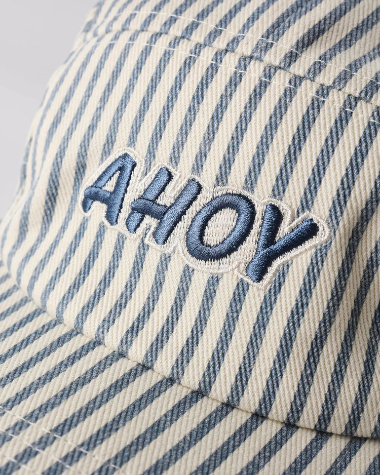 Skater Hat | Railroad Stripe | Rylee & Cru