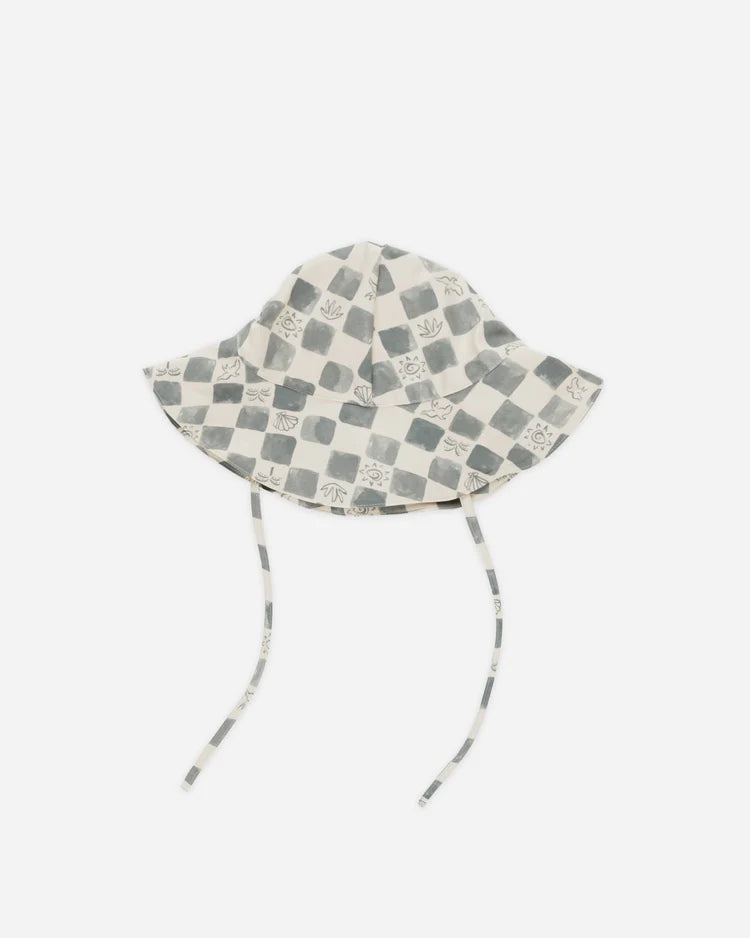 Floppy Swim Hat | Coastal Check | Rylee & Cru