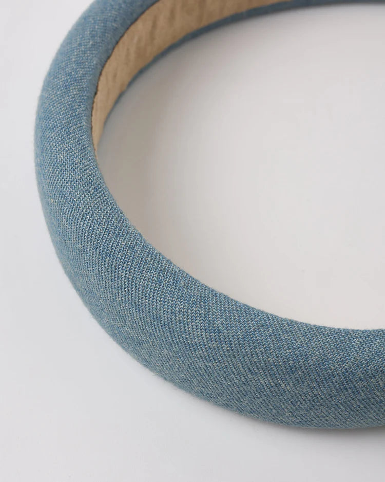 Padded Headband | Washed Blue | Rylee & Cru