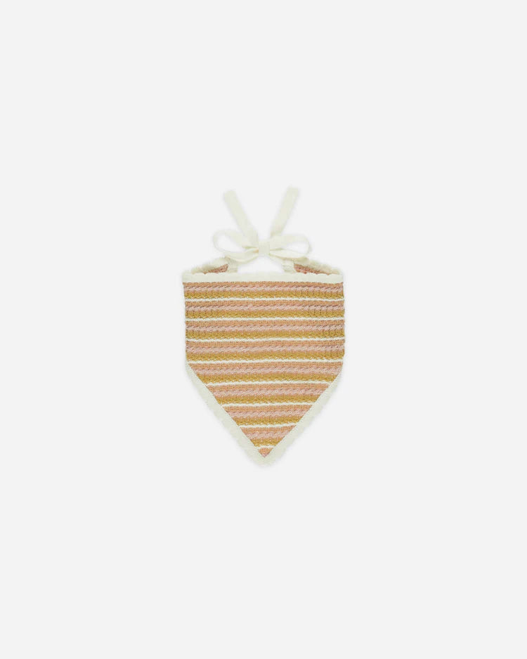 Crochet Scarf Headband | Pink Stripe | Rylee & Cru