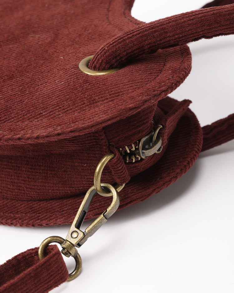 Heart Purse | Burgundy | Rylee & Cru