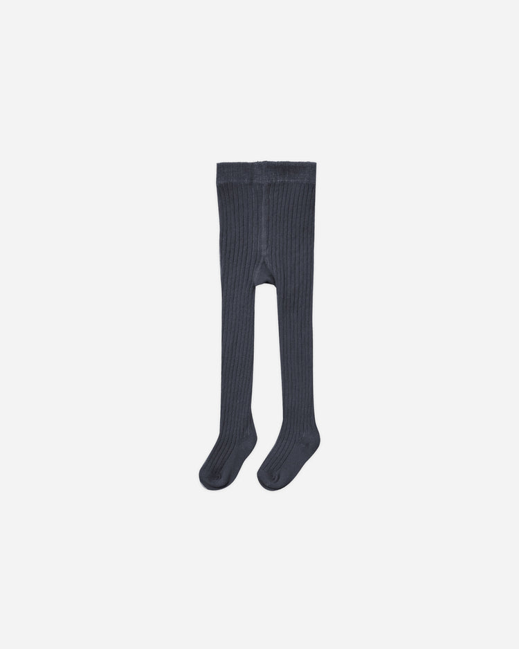 Ribbed Tights | Navy | Rylee & Cru