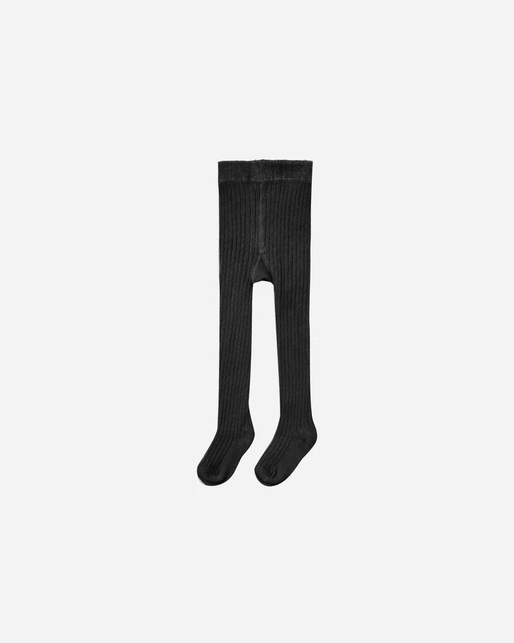 Ribbed Tights | Black | Rylee & Cru