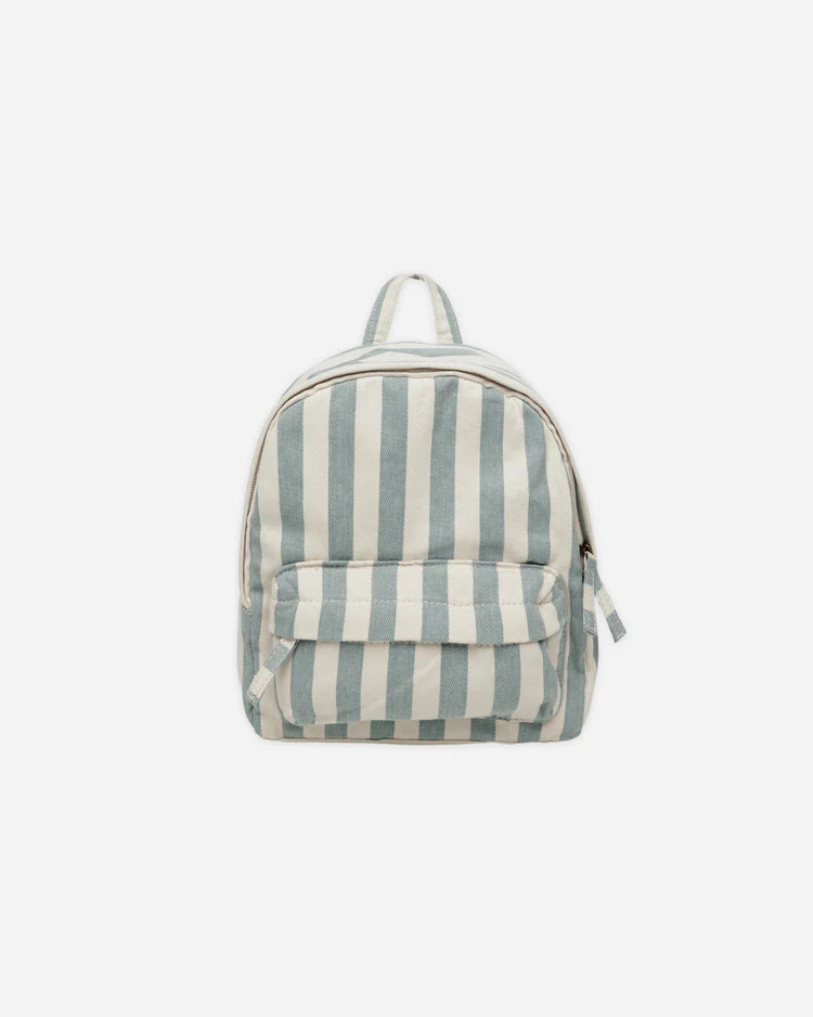 Mini Backpack | Ocean Stripe | Rylee & Cru