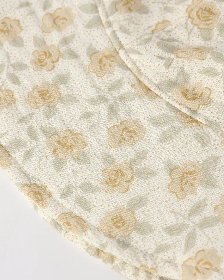 Floppy Sun Hat | Yellow Floral | Rylee & Cru