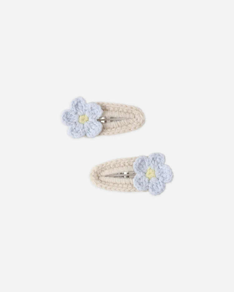 Crochet Clip Set | Natural | Rylee & Cru
