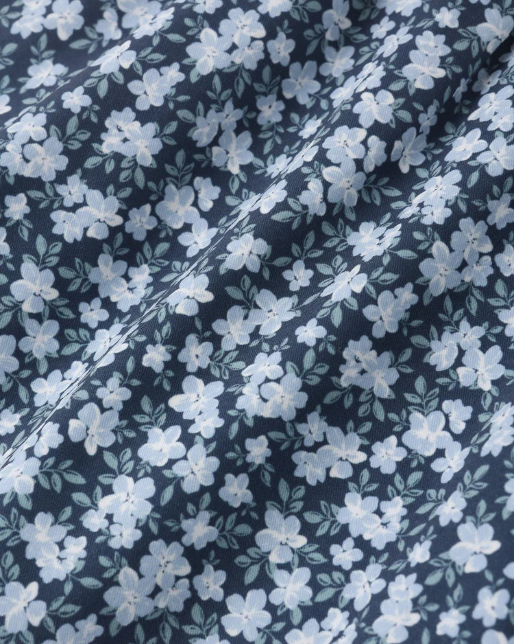 Men's Dolphin Boardshort | Navy Floral | Rylee & Cru