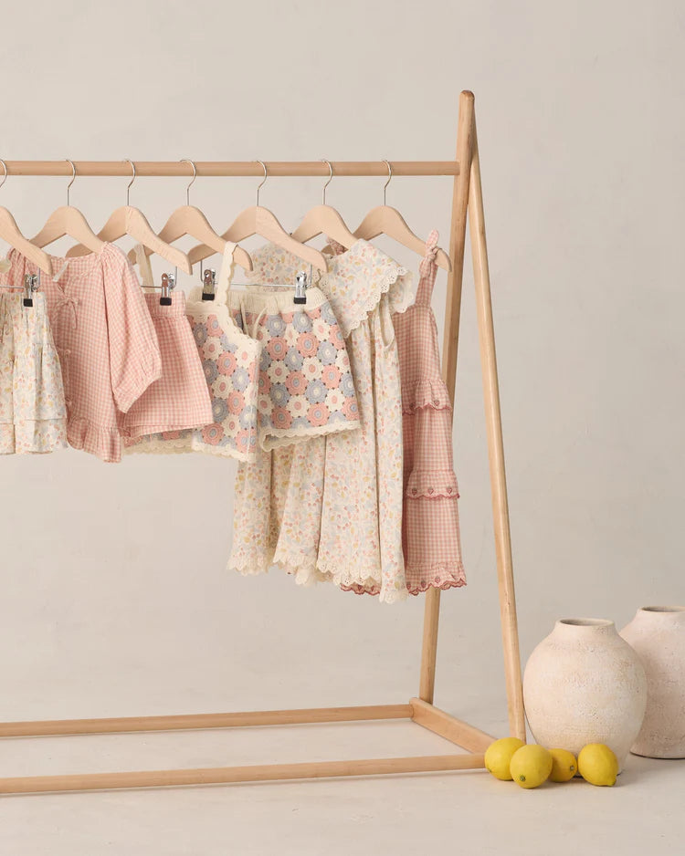Ruffled Swing Dress | Petal Gingham | Rylee & Cru