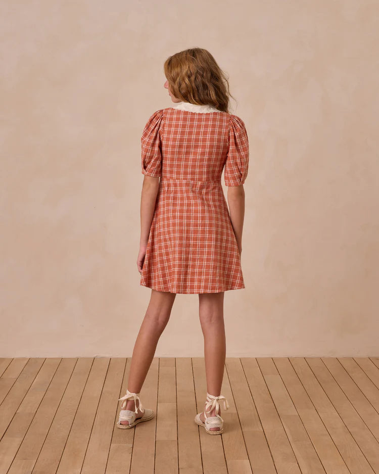 Del Mar Dress | Poppy Check | Rylee & Cru