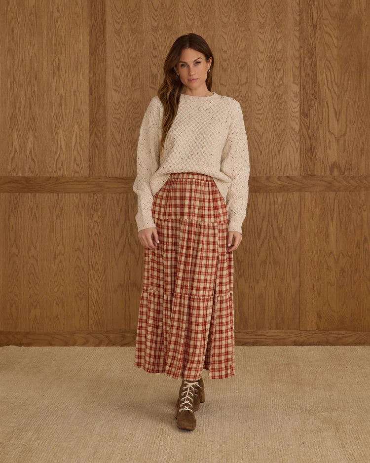 Carolina Sweater | Natural Speckled | Rylee & Cru