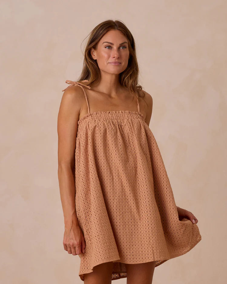Sahara Mini Dress | Grapefruit | Rylee & Cru