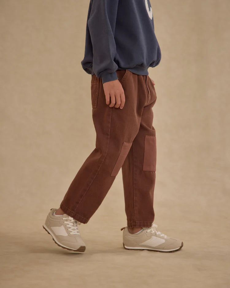 Baggy Pant | Brown | Rylee & Cru