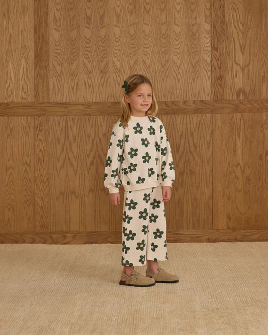 Wide Leg Sweatpant | Daisy | Rylee & Cru