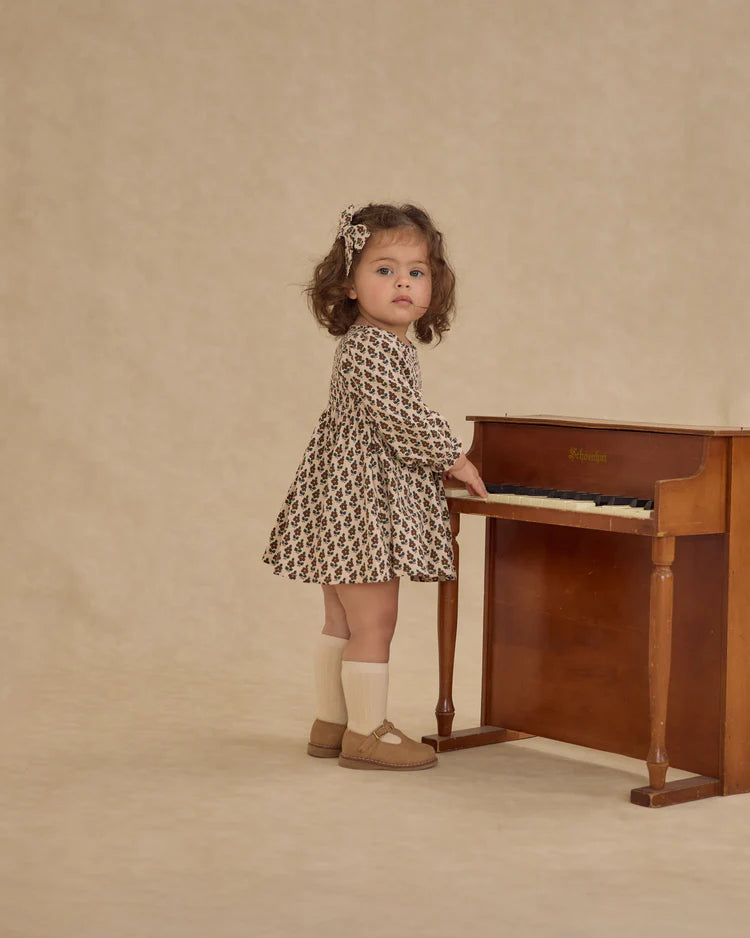 Ribbed Socks | Black, Antique | Rylee & Cru