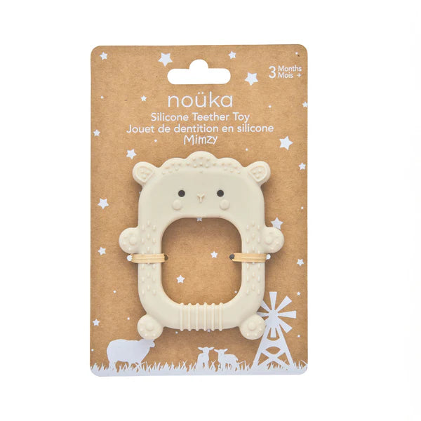 Silicone Teether Toy | Mimzy the Lamb | Nouka