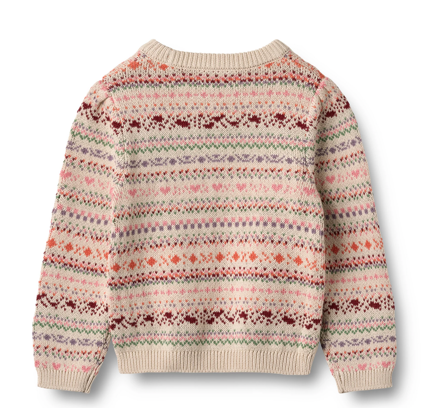 Jacquard Pullover | Olga | Wheat Kids