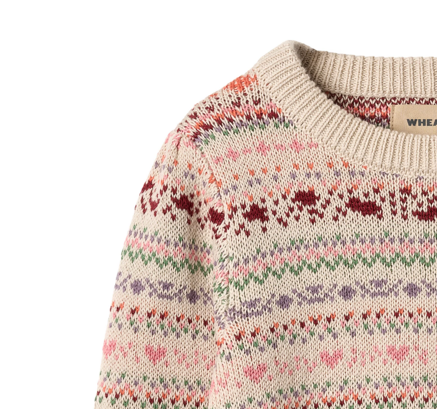 Jacquard Pullover | Olga | Wheat Kids