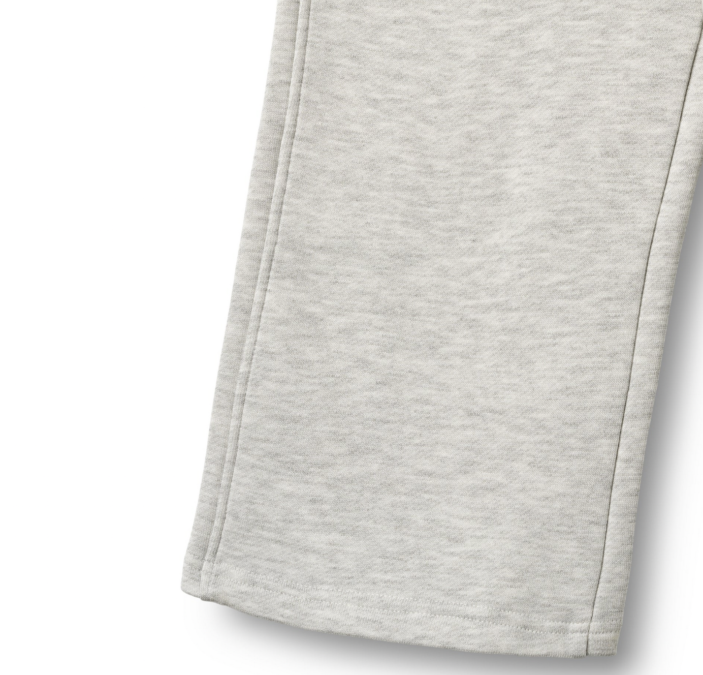 Sweatpants Straight Cruz | Light Melange Grey | Wheat Kids