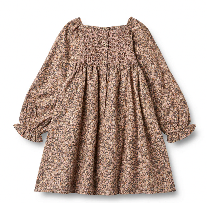 Long Sleeve Bella Dress | Black Sea Garden | Wheat Clothing