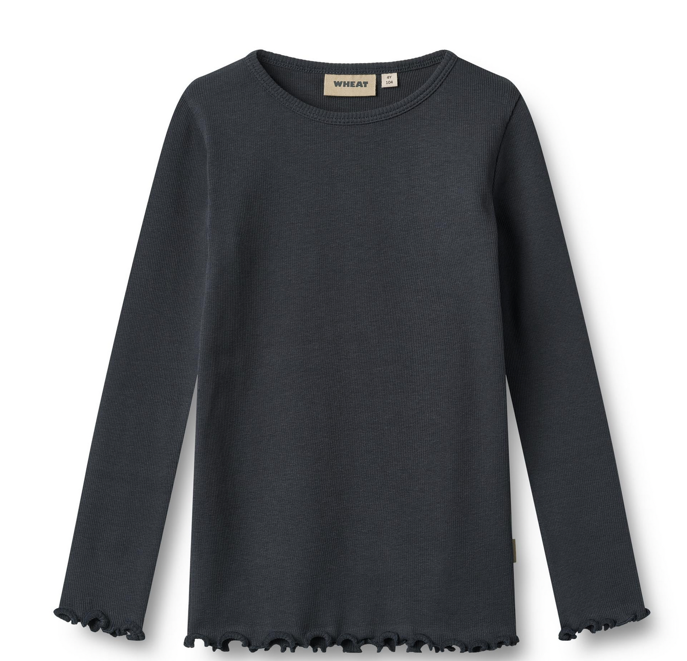 Long Sleeve T-Shirt Ida | Navy | Wheat Clothing