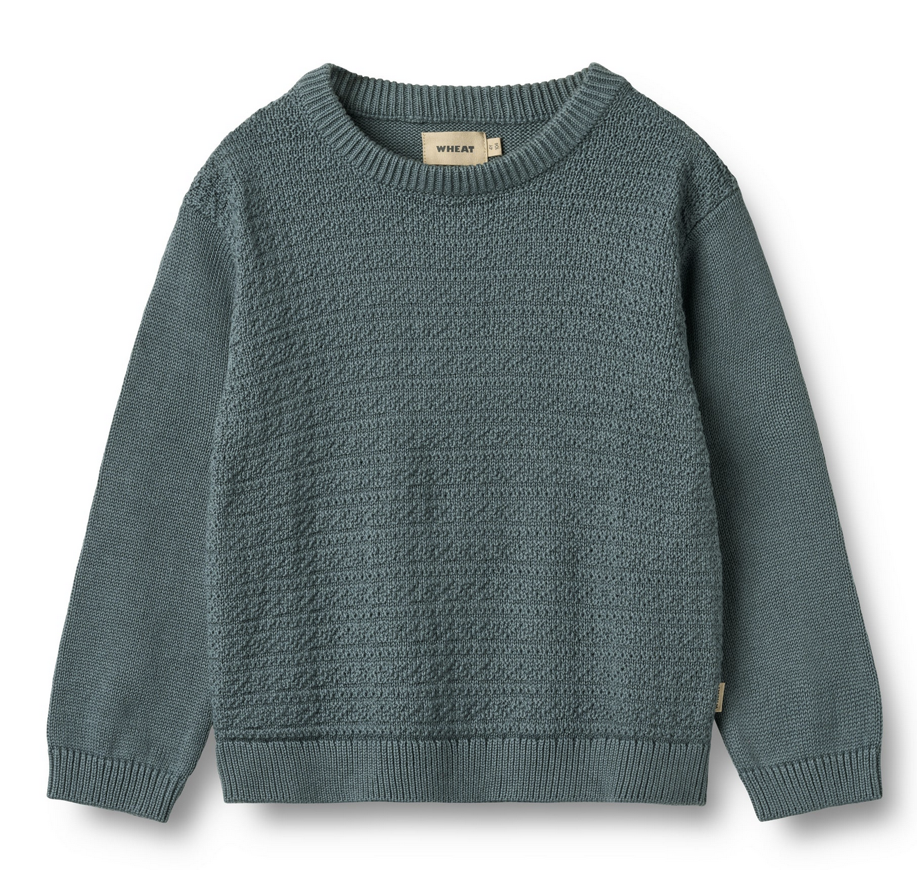 Knit Pullover Borris | Stormy Weather | Wheat Clothing