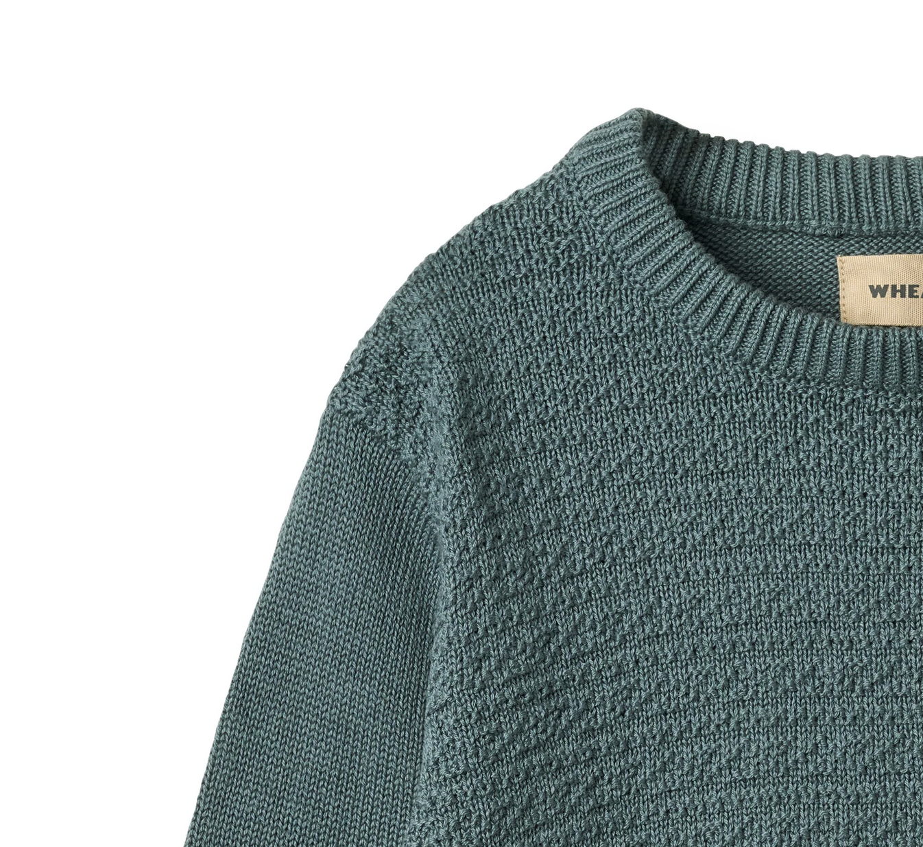Knit Pullover Borris | Stormy Weather | Wheat Clothing