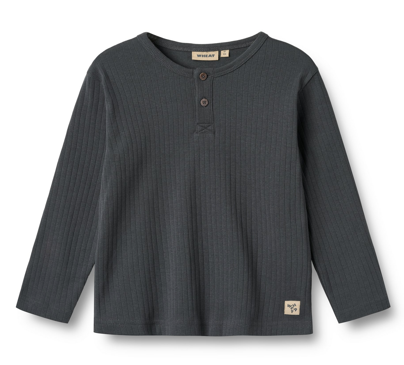 Long Sleeve Shirt Morris | Black Sea | Wheat Clothing