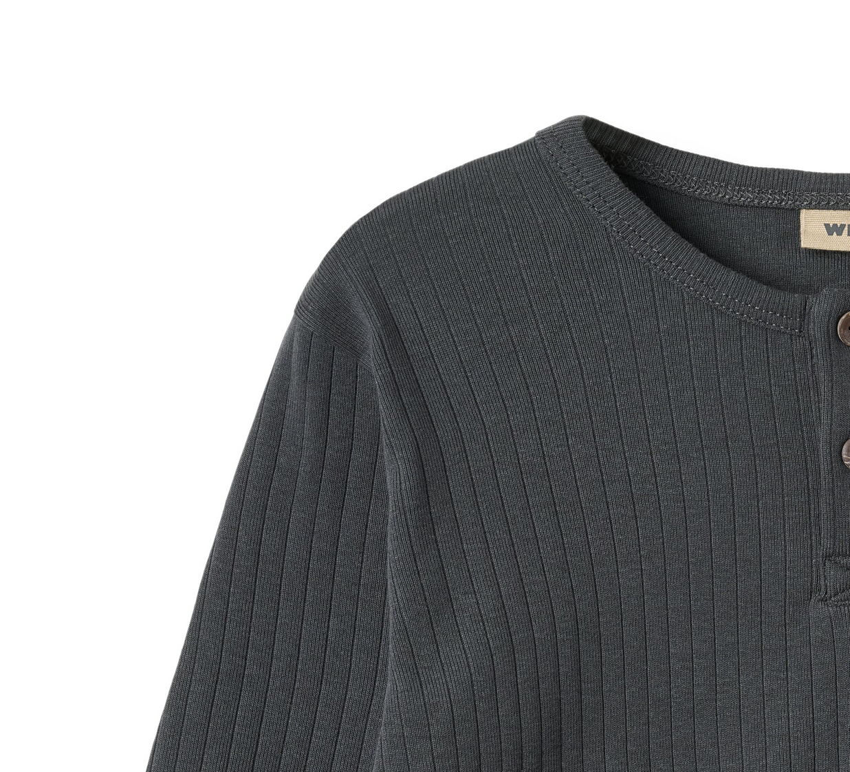 Long Sleeve Shirt Morris | Black Sea | Wheat Clothing