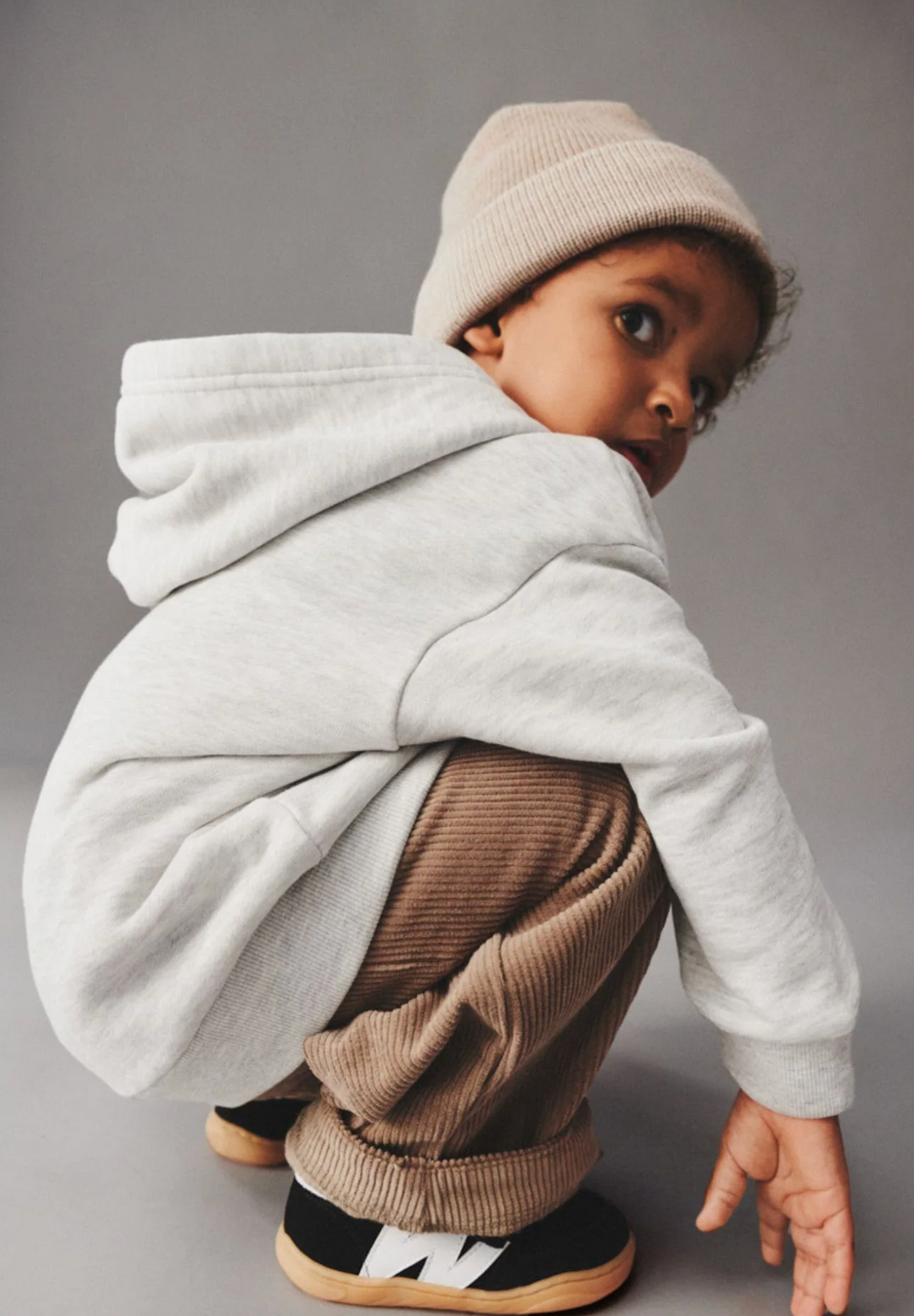 Sweatshirt Francis | Light Melange Grey | Wheat Clothing