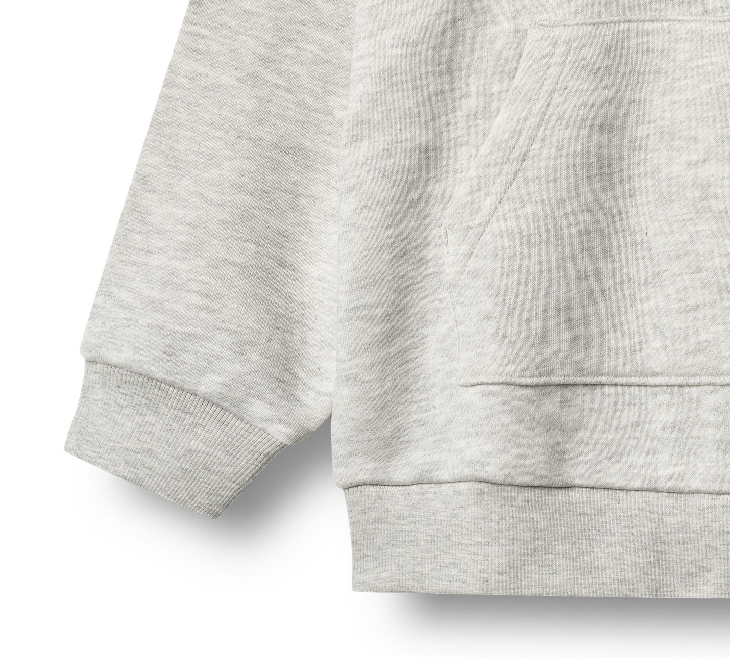 Sweatshirt Francis | Light Melange Grey | Wheat Clothing
