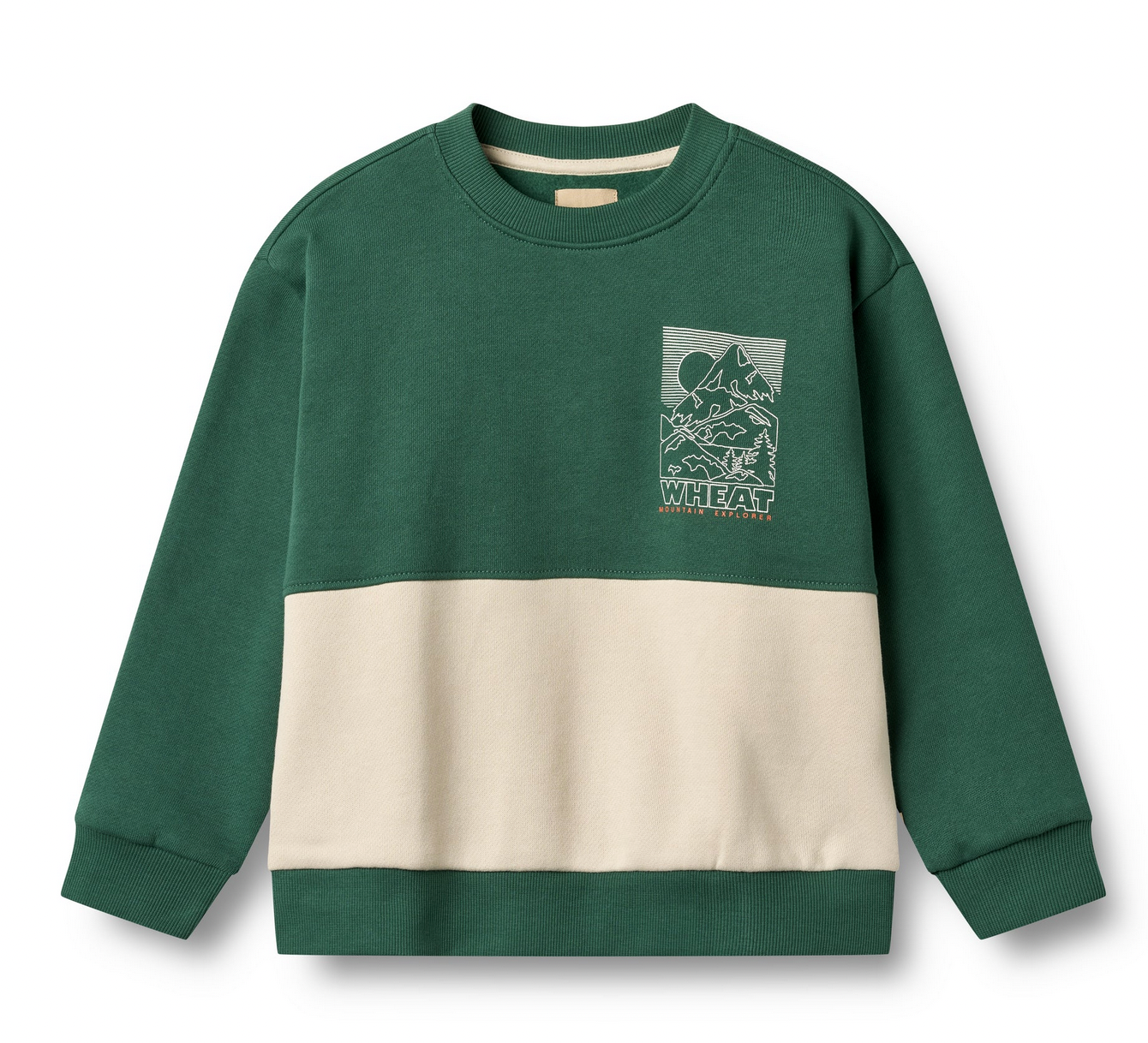 Sweatshirt Steff | Kale | Wheat Clothing