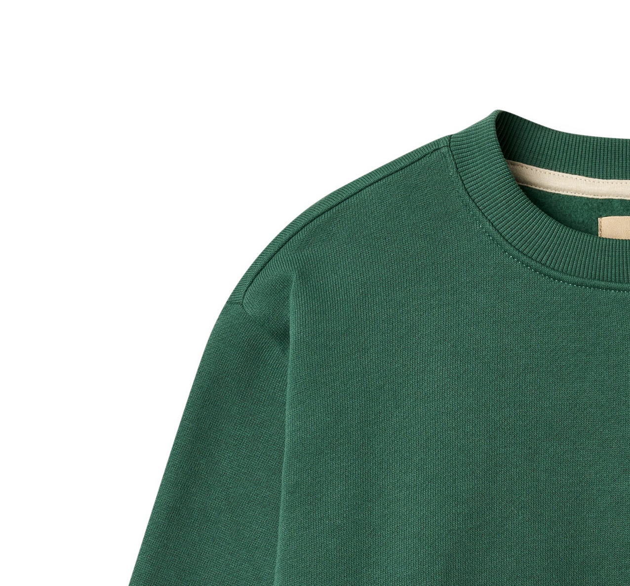 Sweatshirt Steff | Kale | Wheat Clothing