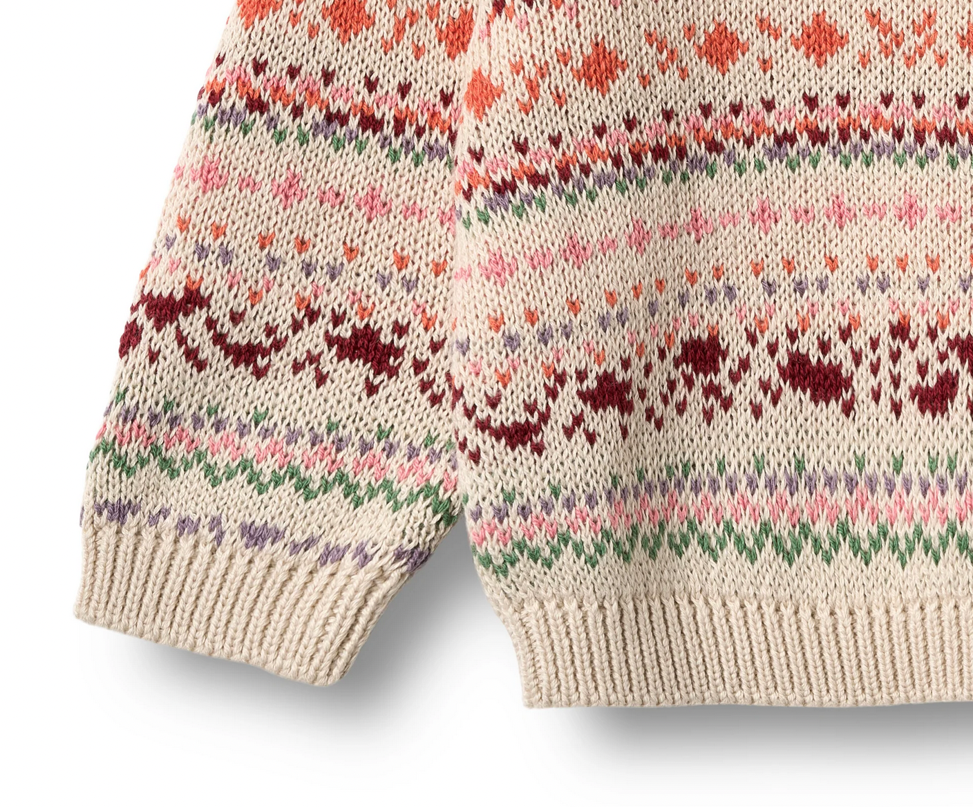 Jacquard Pullover | Olga | Wheat Kids