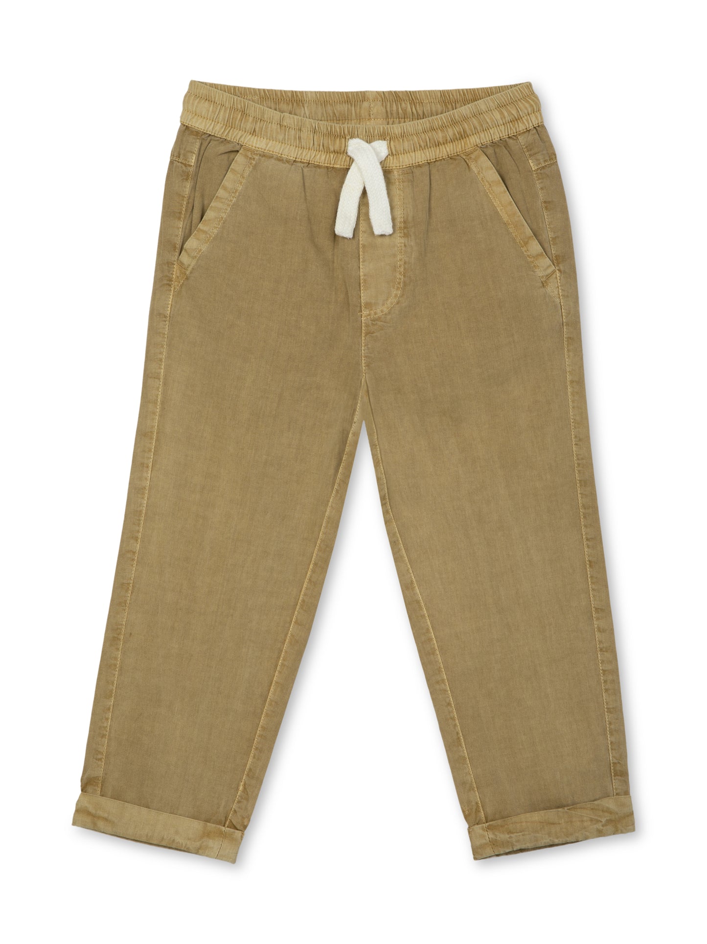Woven Jogger | Tan | Rise Little Earthlings