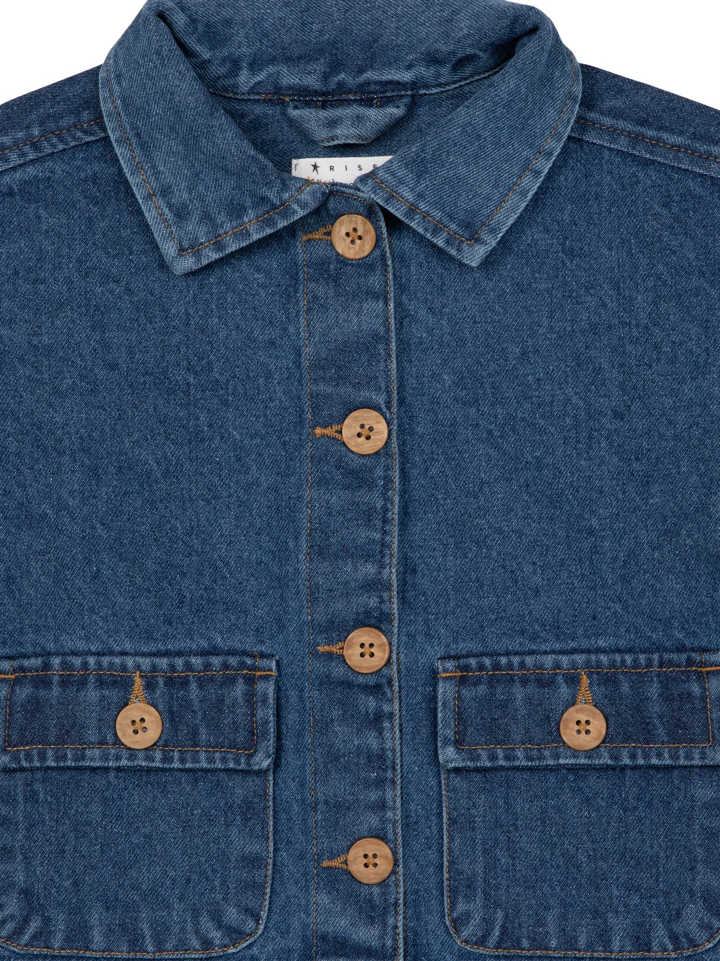 Oversized Denim Jacket | Rise Little Earthlings