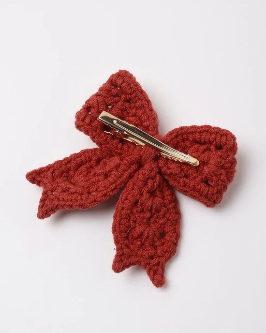 Crochet Bow | Redwood | Quincy Mae