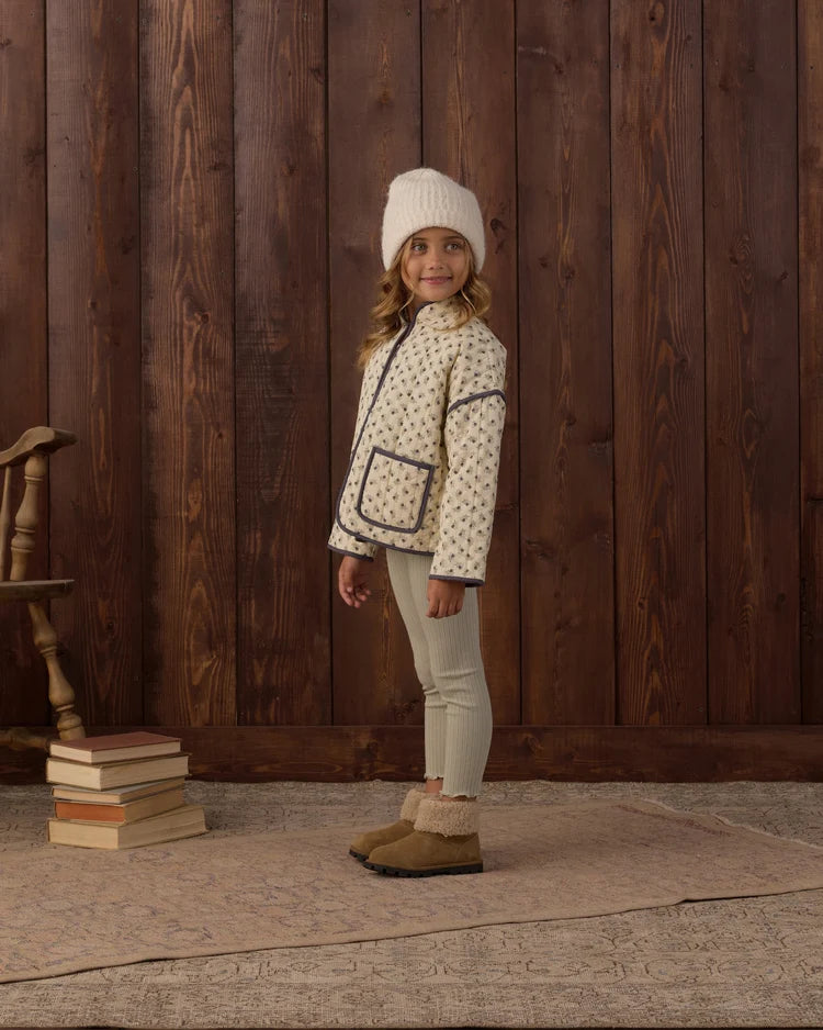 Quilted Jacket | Vintage Fleur | Rylee & Cru