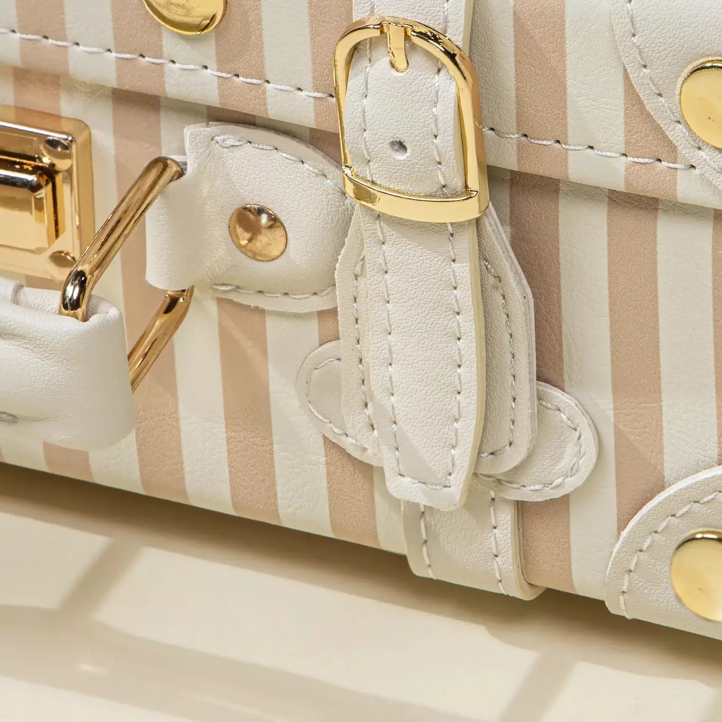 Vegan Leather Play Suitcase | Sable | Coco Village